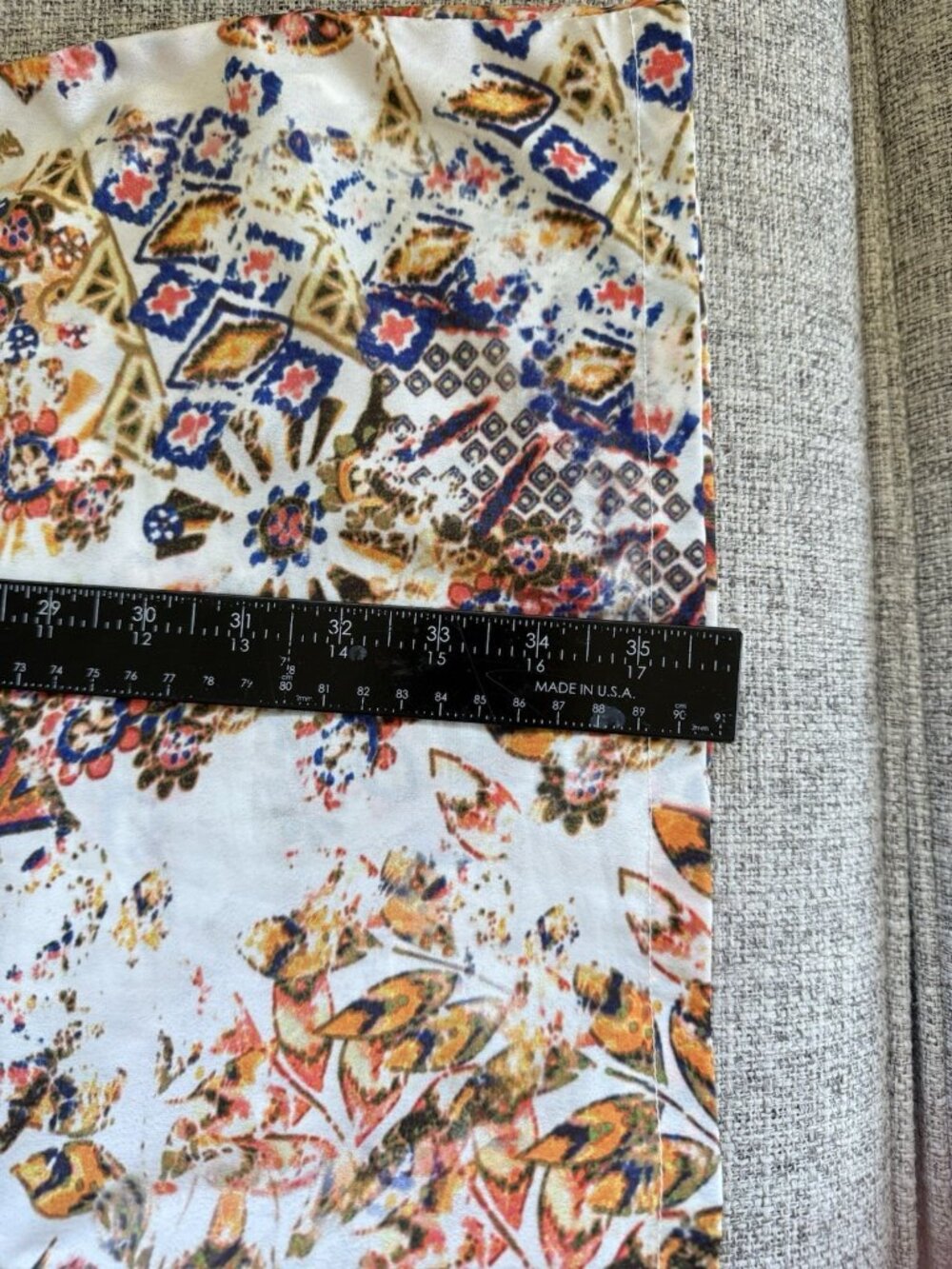 Boston Proper Romper Size 12 Tassle Abstract Bohemian Vacation Artsy Lightweight - Picture 14 of 14